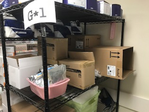 ED Supply room after 5S